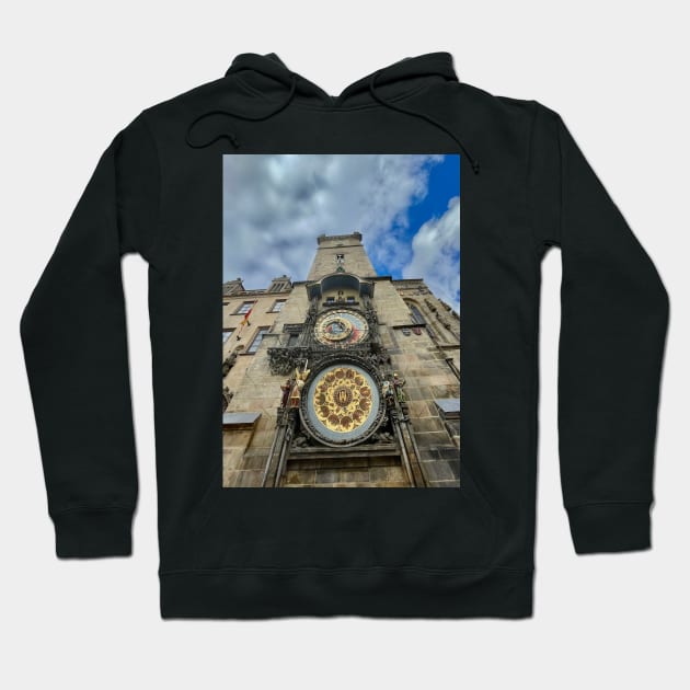 Astronomical clock Hoodie by Kroz